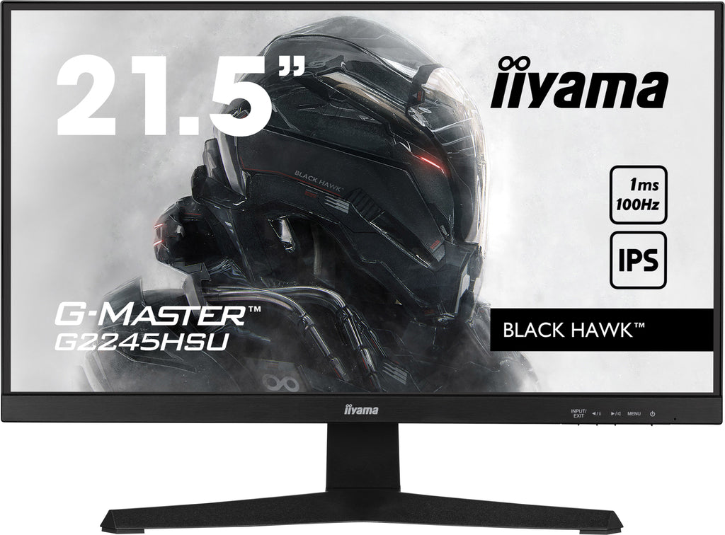 IIYAMA G-MASTER Black Hawk 22" Full HD 100Hz - Écran LED IPS
