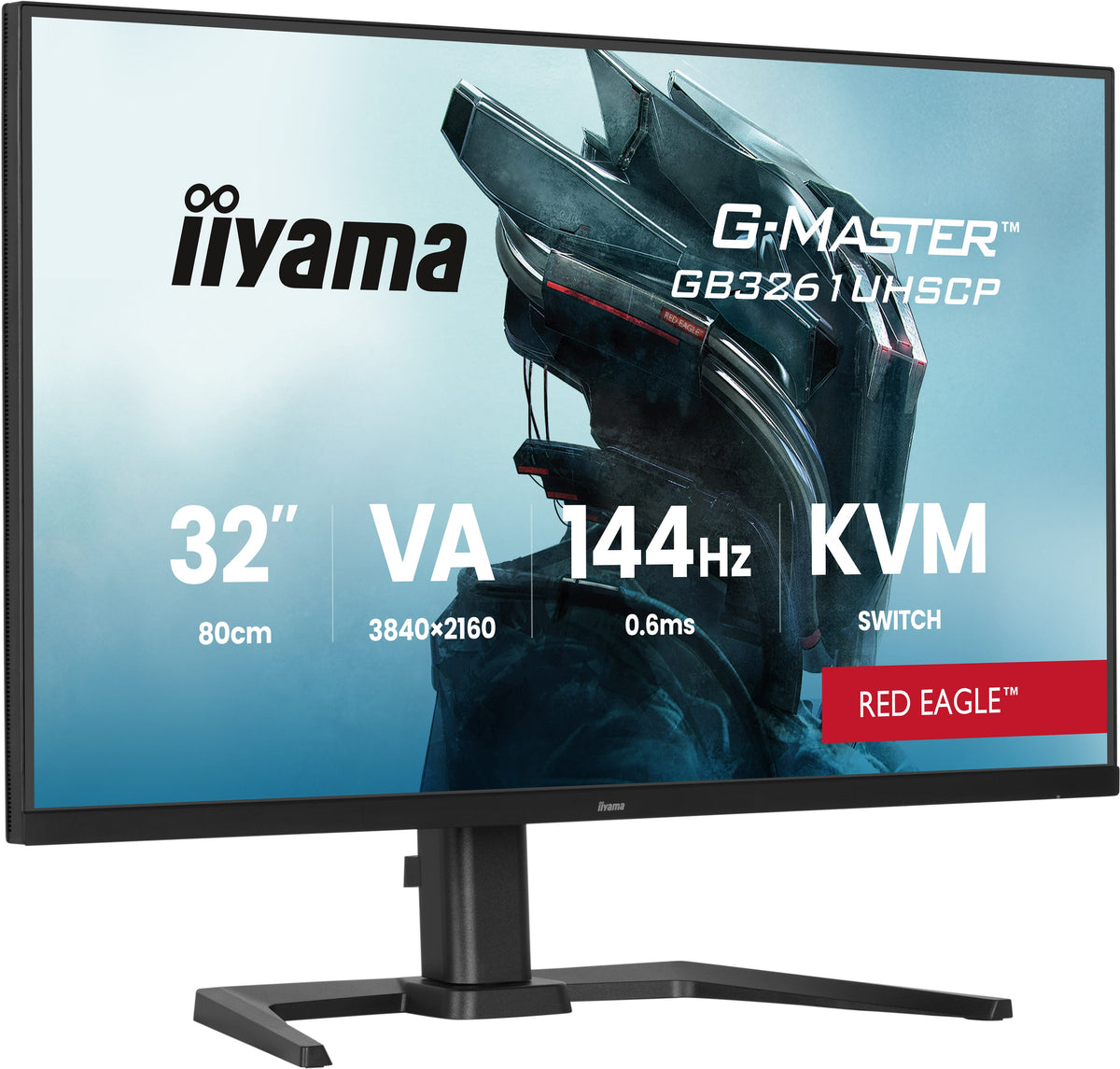 Écran Gaming IIYAMA 32" 4K 144Hz HDR10