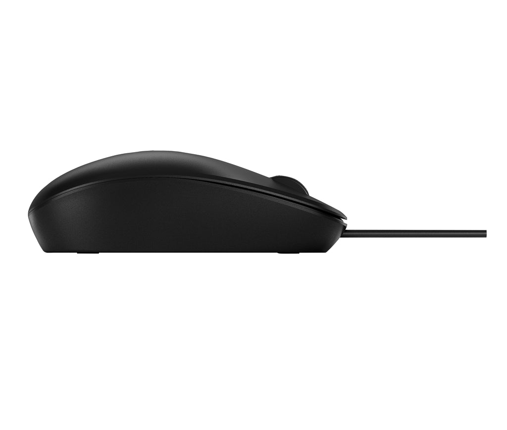 Souris HP 128 laser filaire noir - Précision pro