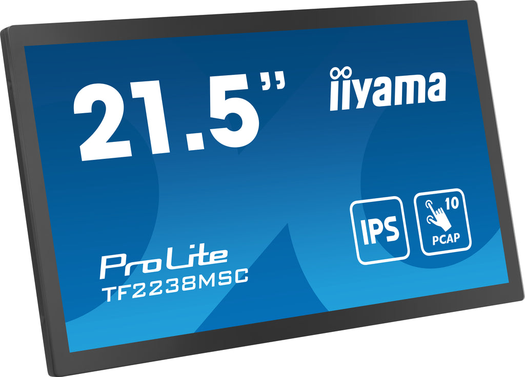 Écran tactile IIYAMA 21.5" Full HD - Cadre ouvert - ProLite TF2238MSC-B1