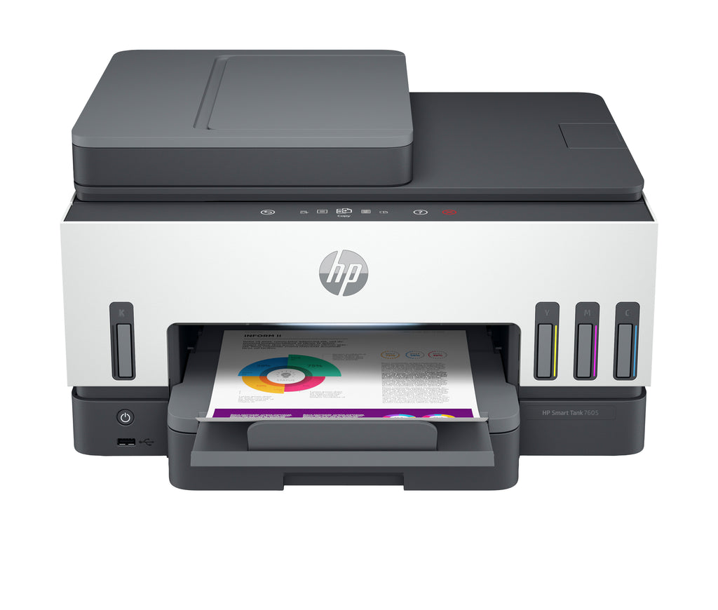 Imprimante HP Smart Tank 7605 - Multifonctions couleur rechargeable