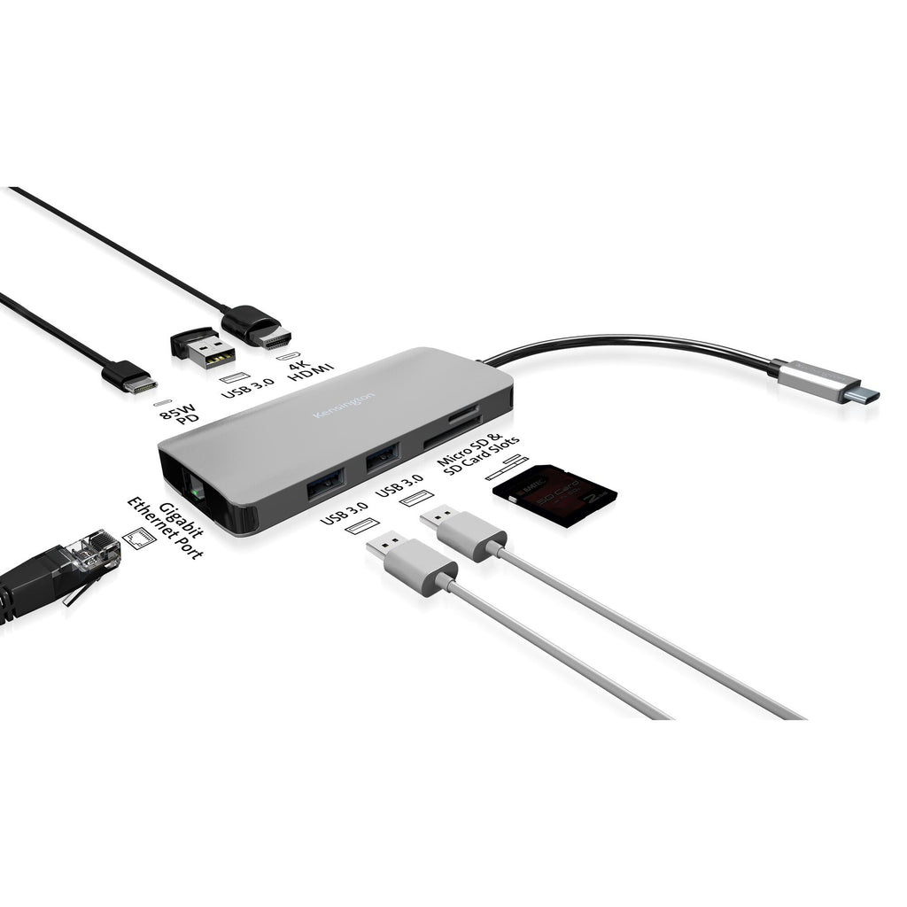 Station d'accueil USB-C 3.2 Gen 1 HDMI 4K Kensington