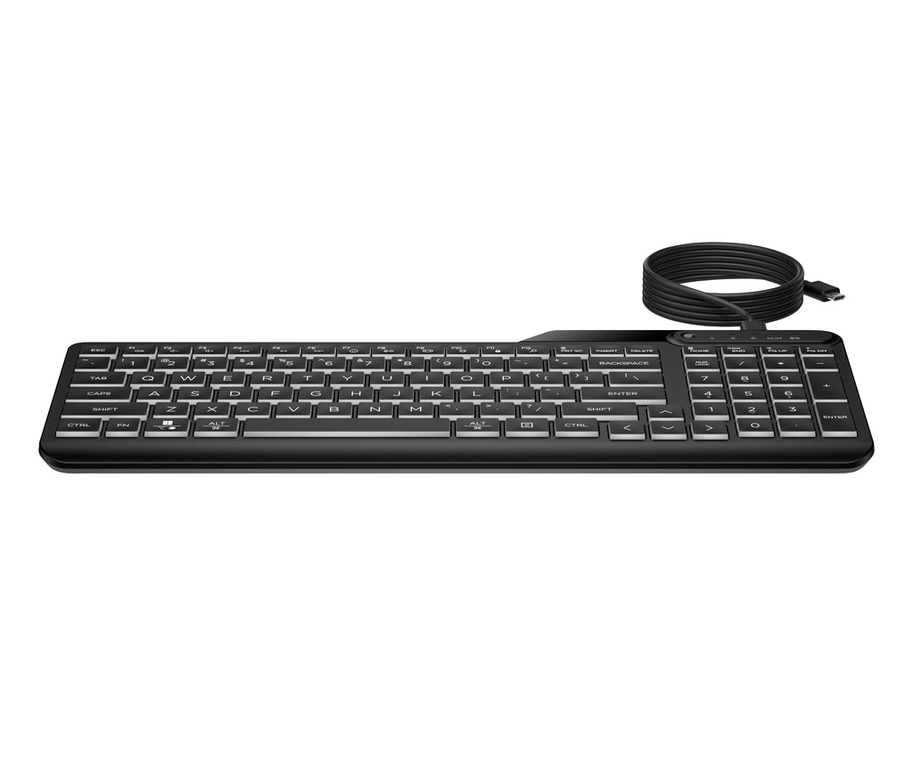 HP 400 Clavier compact rétroéclairé 12 touches programmables