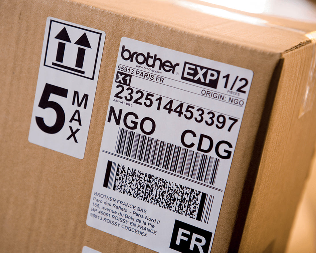 Imprimante étiquettes Brother QL-1100c - 300x300ppp - 110mm/s