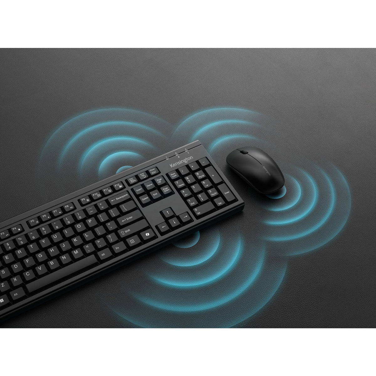 Kensington KM270 EQ - Clavier & souris sans fil rechargeable