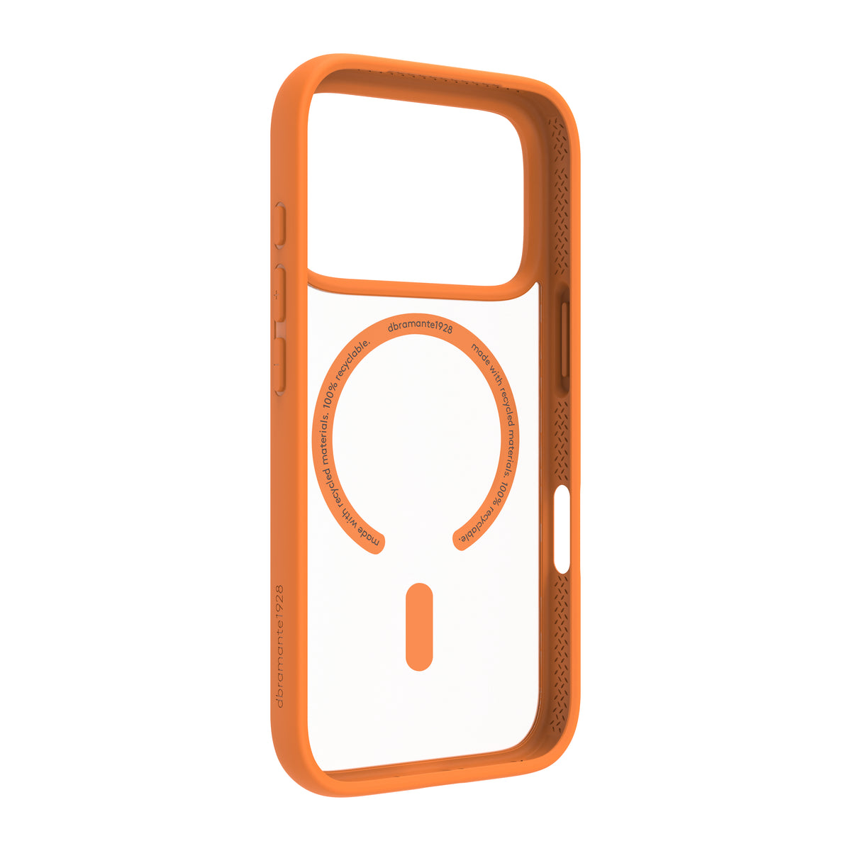 Coque iPhone 17 Pro orange MagSafe - DBRAMANTE1928