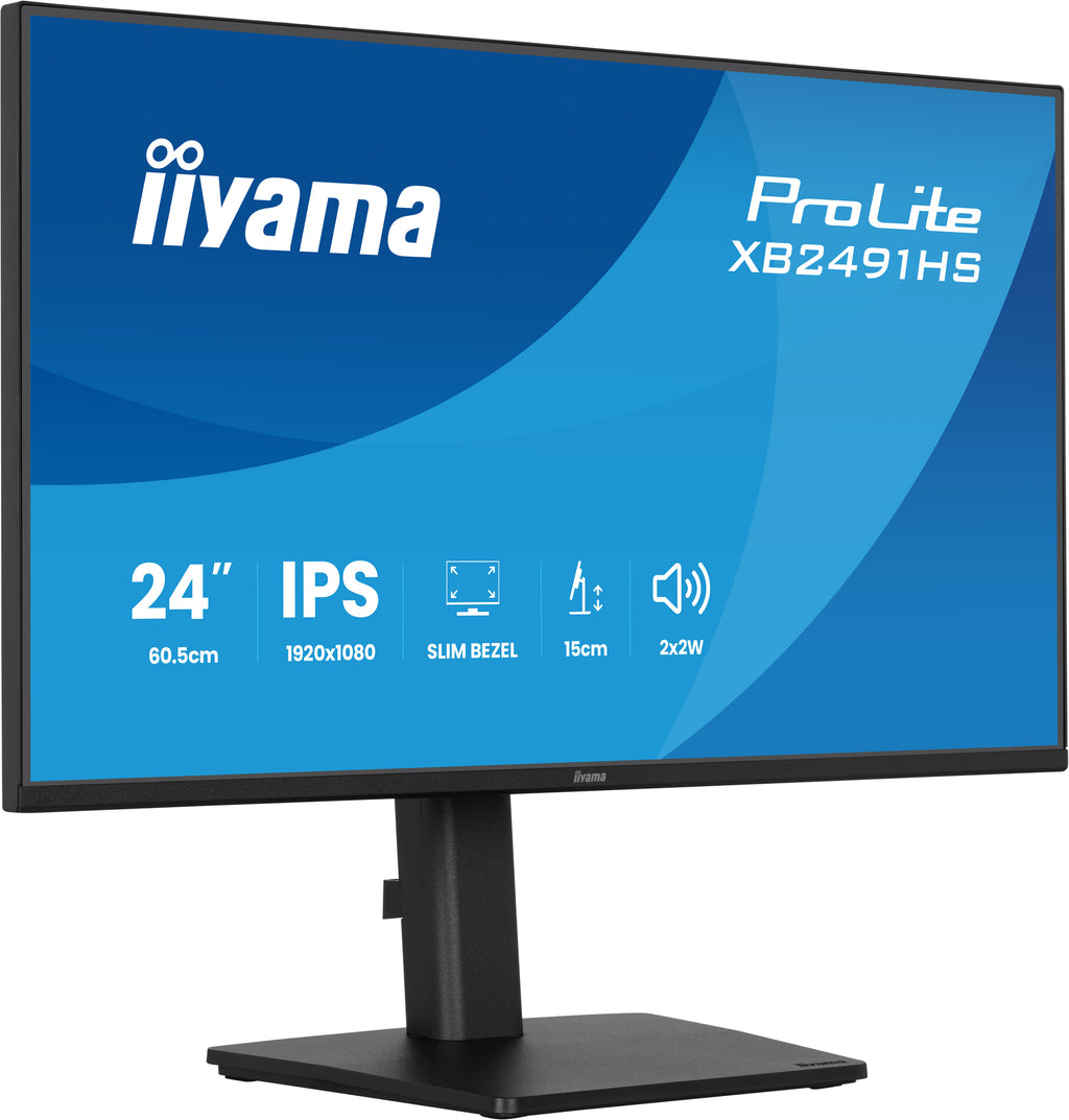 Écran LED IIYAMA 24" Full HD 120Hz - ProLite XB2491HS-B1