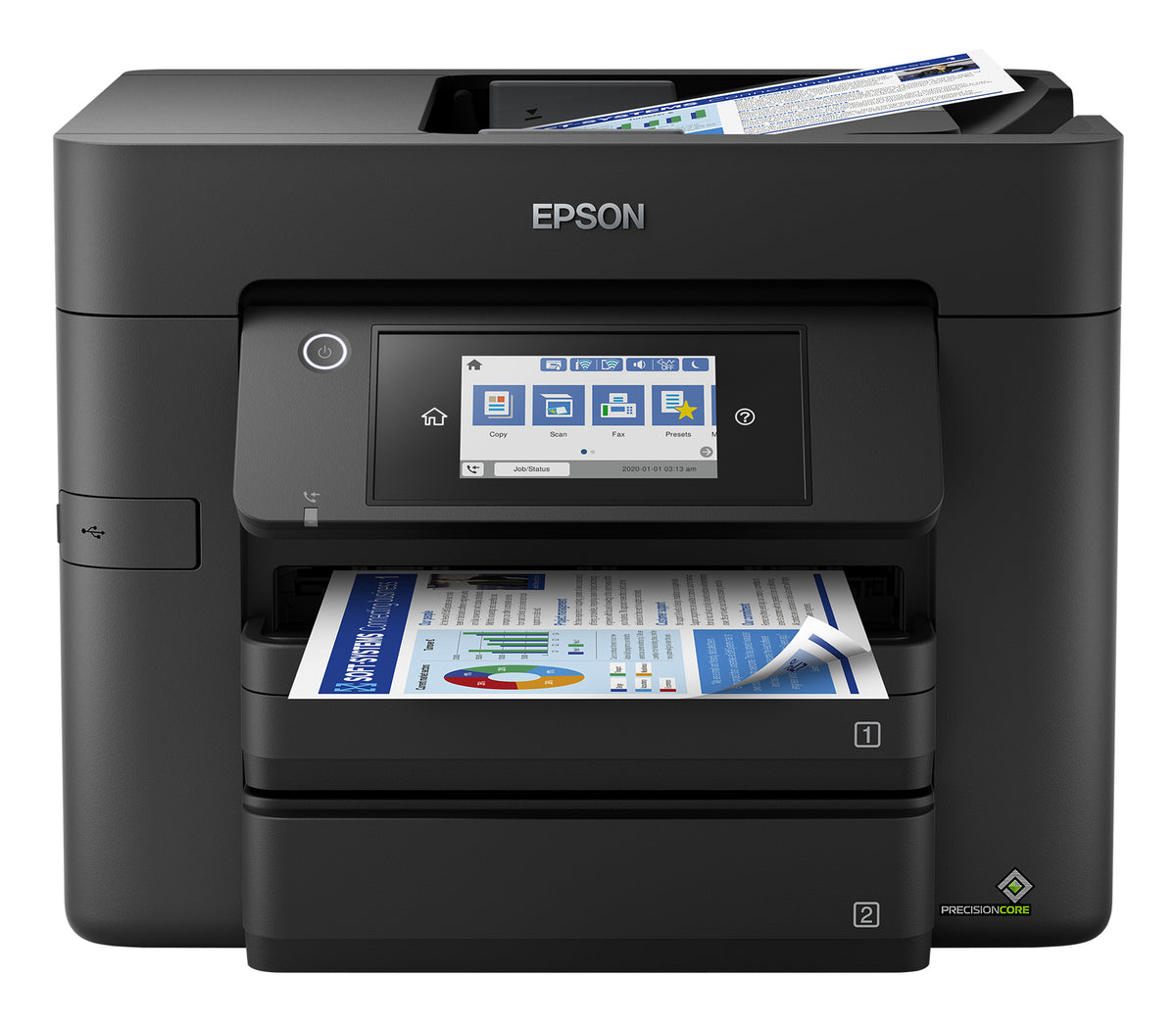 Imprimante Epson WF-4830DTWF - Multifonctions couleur 25 ppm