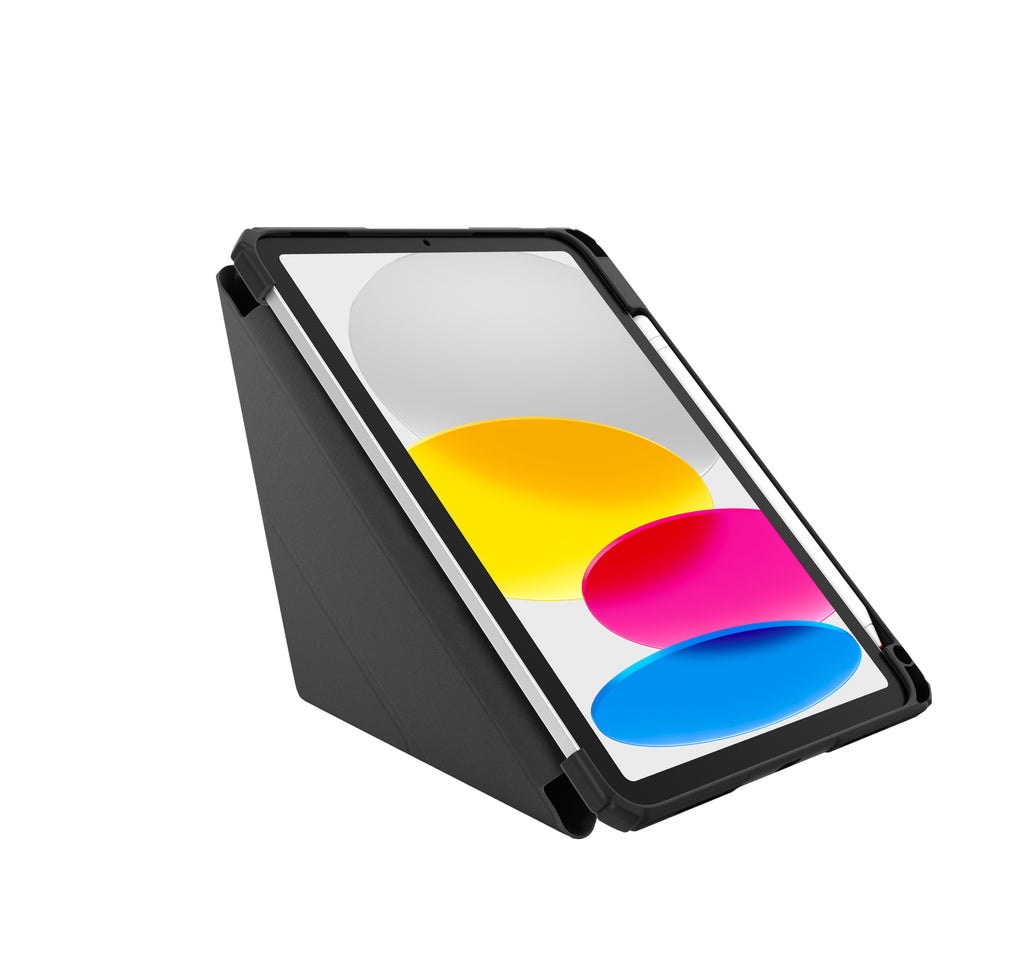 Étui rabat iPad 10.9" noir | DBRAMANTE1928