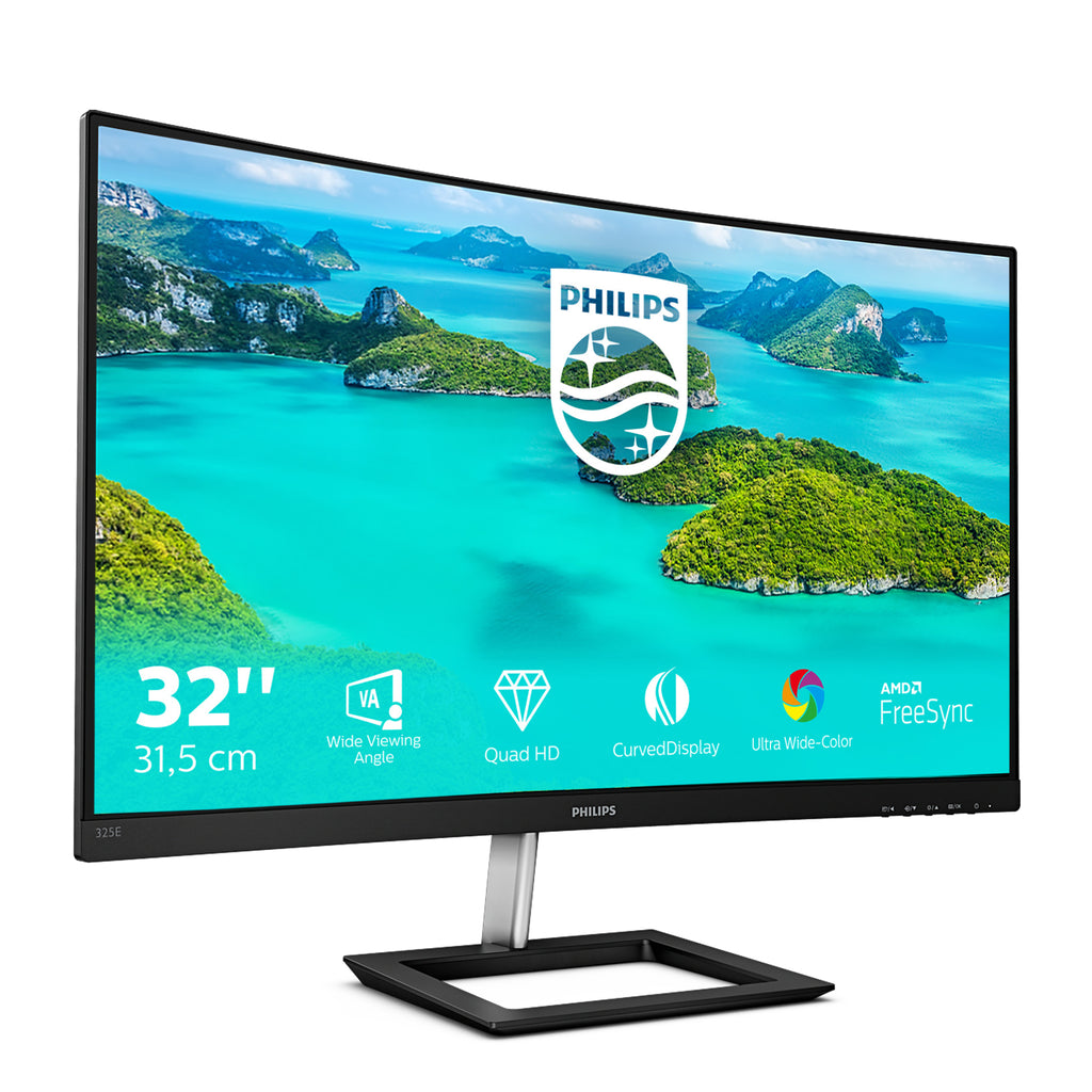 Écran incurvé Philips 32" QHD - 75Hz - 4ms - VA
