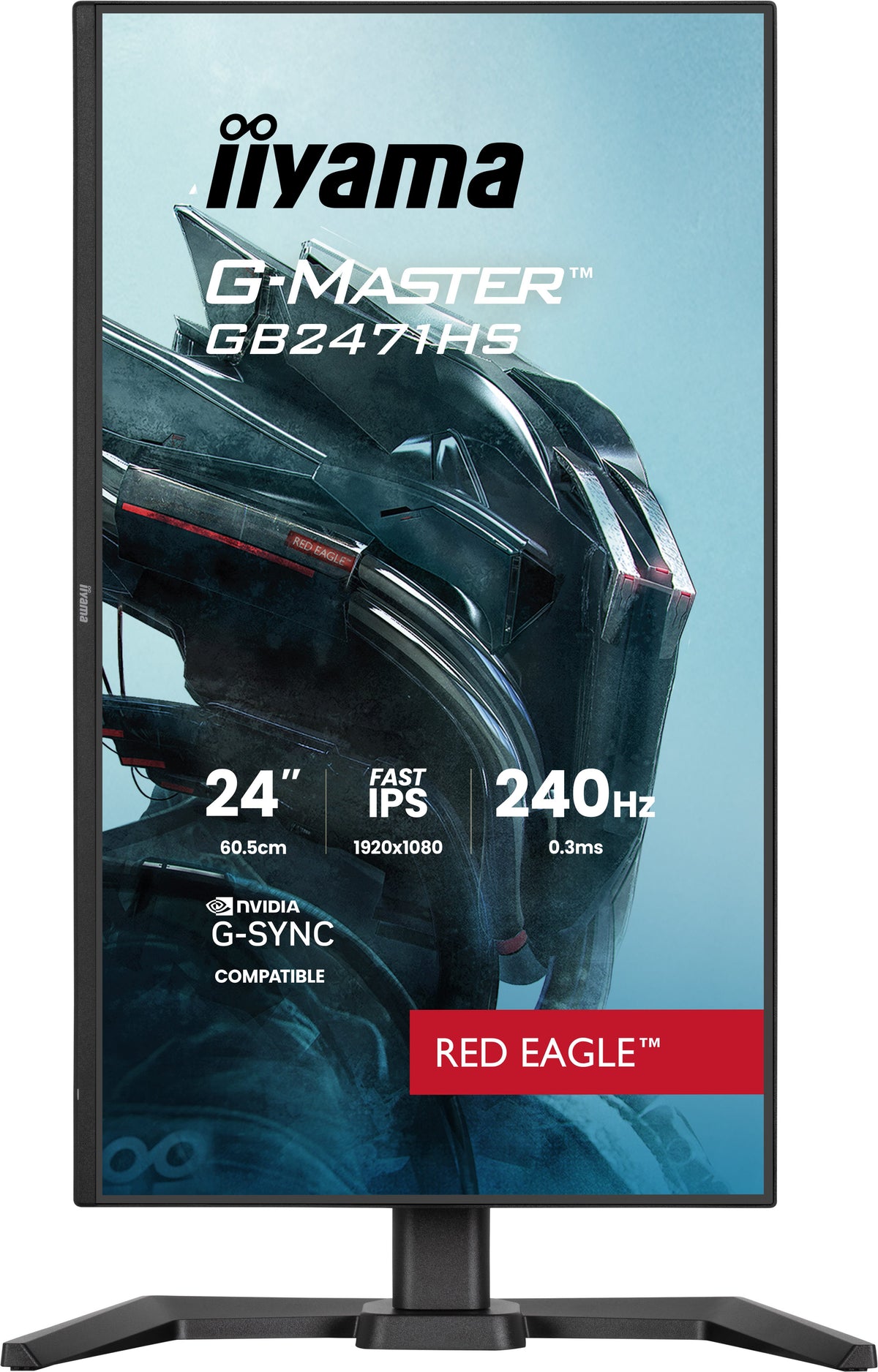 Écran gaming IIYAMA 24" 240Hz Full HD Fast IPS