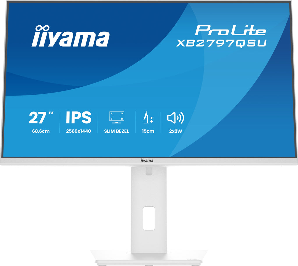 Écran LED 27" QHD IPS iiyama ProLite XB2797QSU-W1