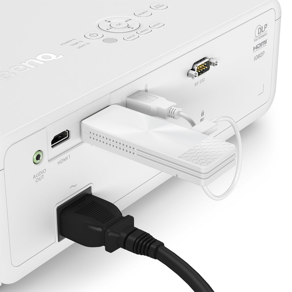 Adaptateur BenQ Qcast Mirror QP30 HDMI Wi-Fi 5 blanc
