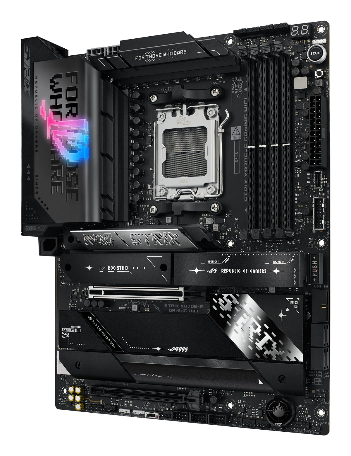 ASUS ROG STRIX X870E-E GAMING WIFI - Carte-mère AM5