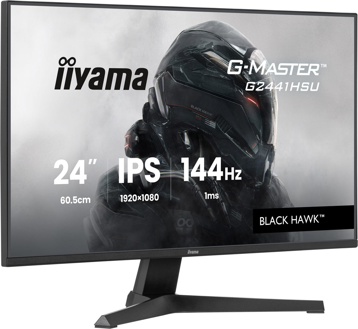 IIYAMA G-MASTER Black Hawk 24" 144Hz - Écran Gaming Full HD