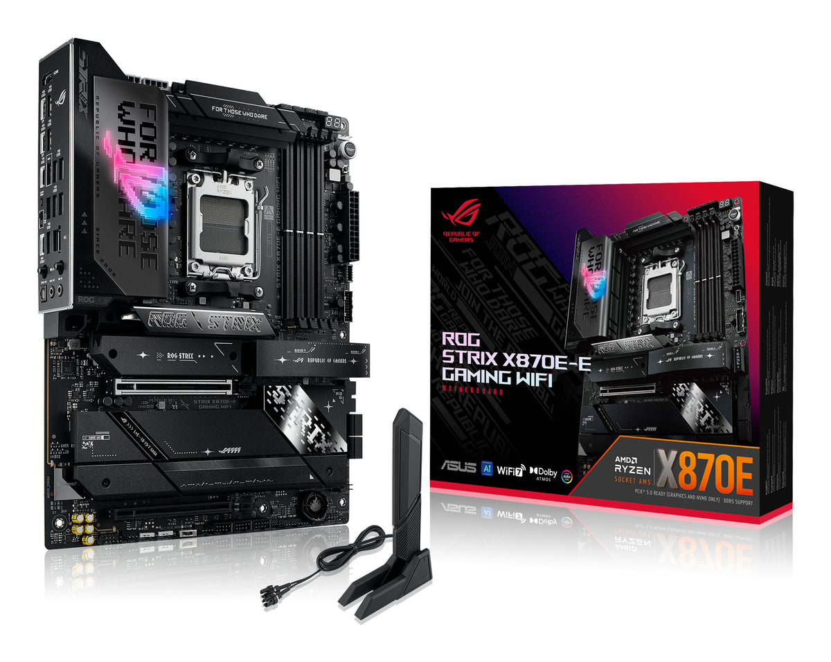 ASUS ROG STRIX X870E-E GAMING WIFI - Carte-mère AM5