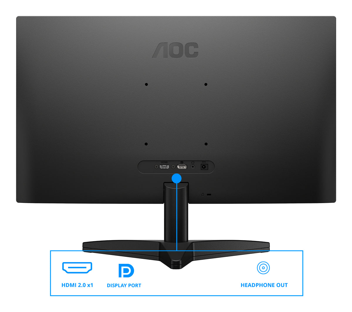 AOC B3 Series Q24B36X - Écran LED 24" QHD 144Hz - Achetez en ligne
