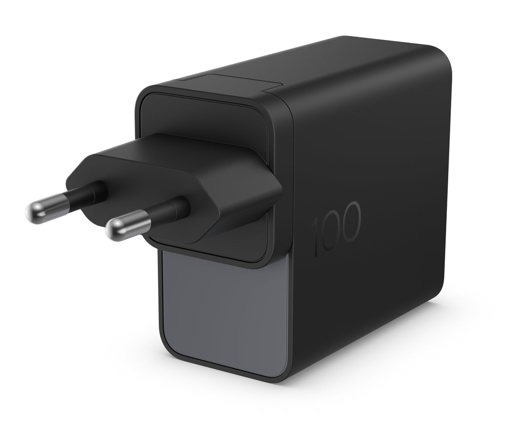 Chargeur HP 100W GaN ultra-rapide - USB-C PD 3.0