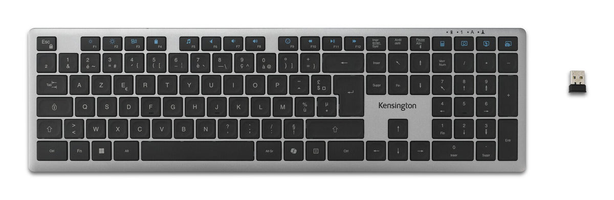 Clavier Kensington KB535 EQ multi-appareils rechargeable AZERTY