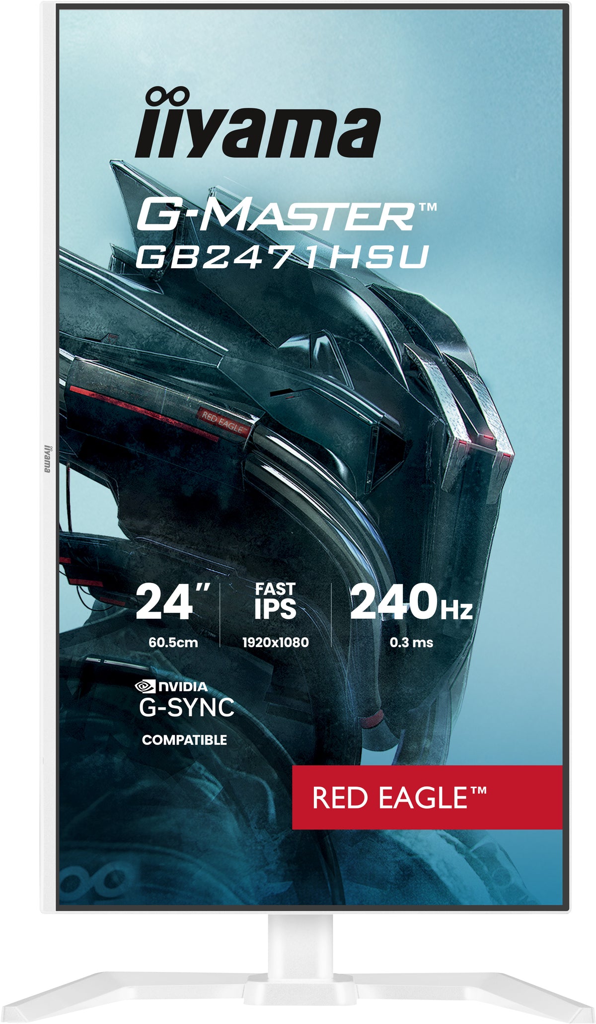 IIYAMA G-MASTER Red Eagle 24" 240Hz - Écran Gaming
