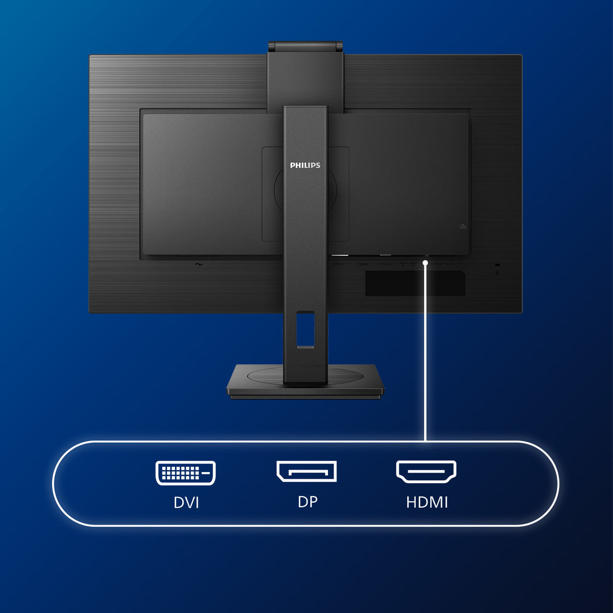 Philips 27" Full HD Écran LED IPS - 75 Hz - Haut-parleurs