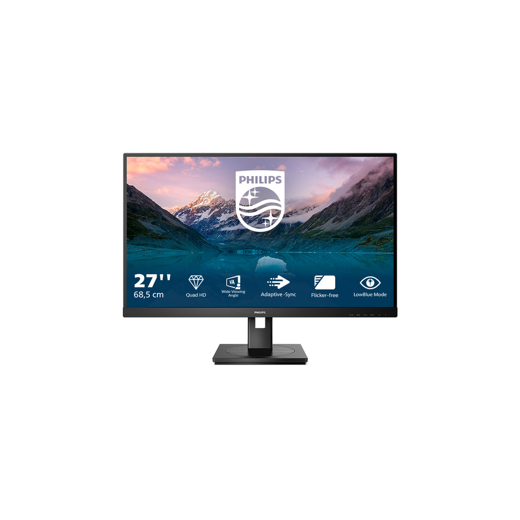 Écran LED Philips 27" QHD 75Hz - Haut-parleurs intégrés