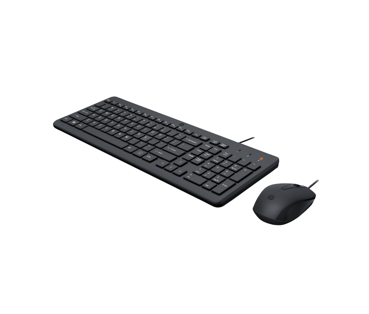 Ensemble clavier souris HP 150 USB Français noir