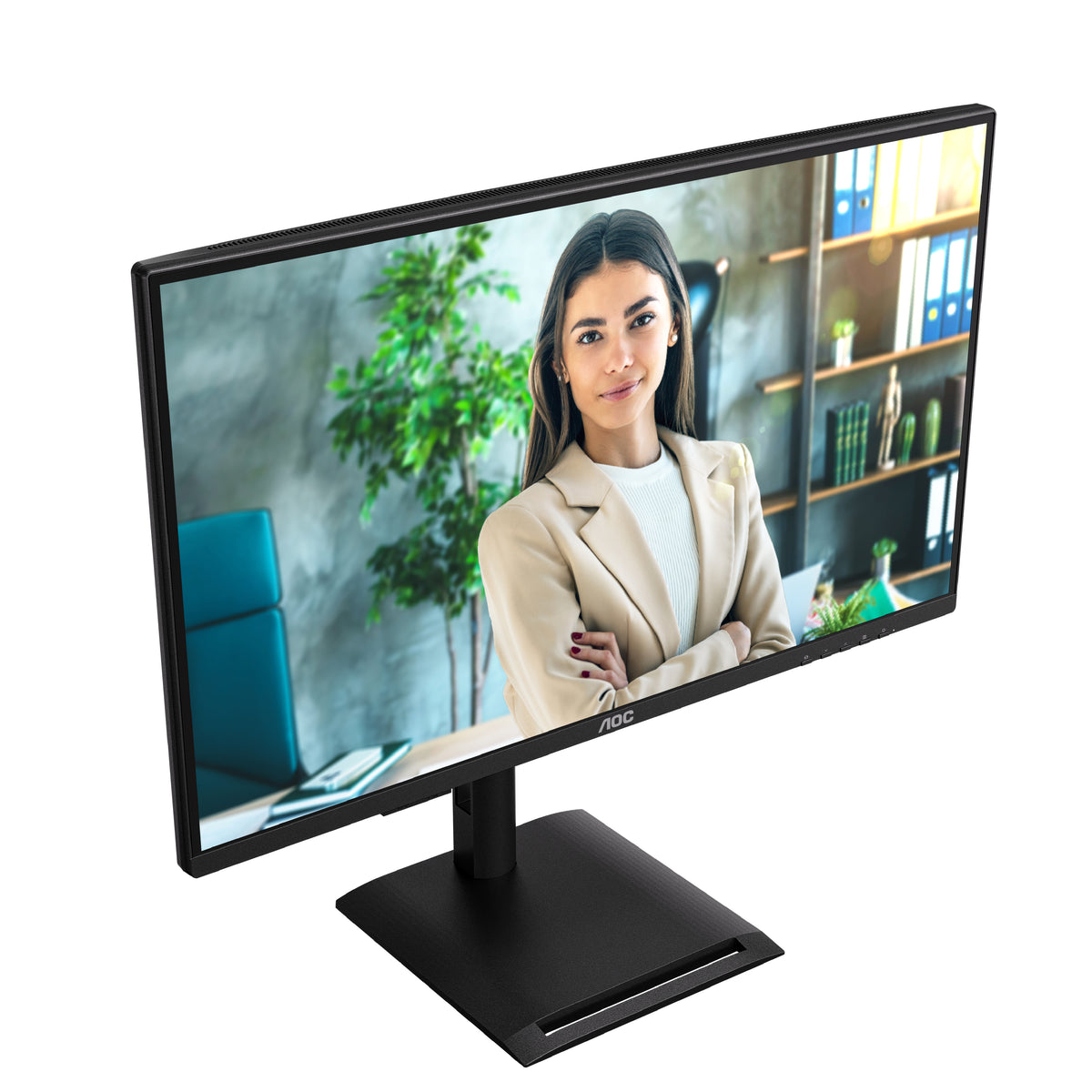 Écran AOC Q27P4U 27" QHD 120Hz IPS - Haut-parleurs