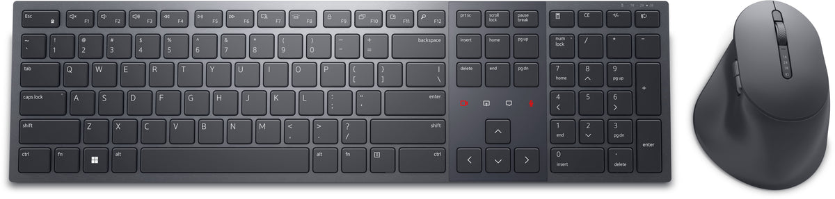 Ensemble clavier souris Dell KM900 - Sans fil - Bluetooth 5.1 - Graphite