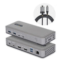 Station d'accueil USB-C 3.2 Gen 2 StarTech - 2xDP - 1GbE