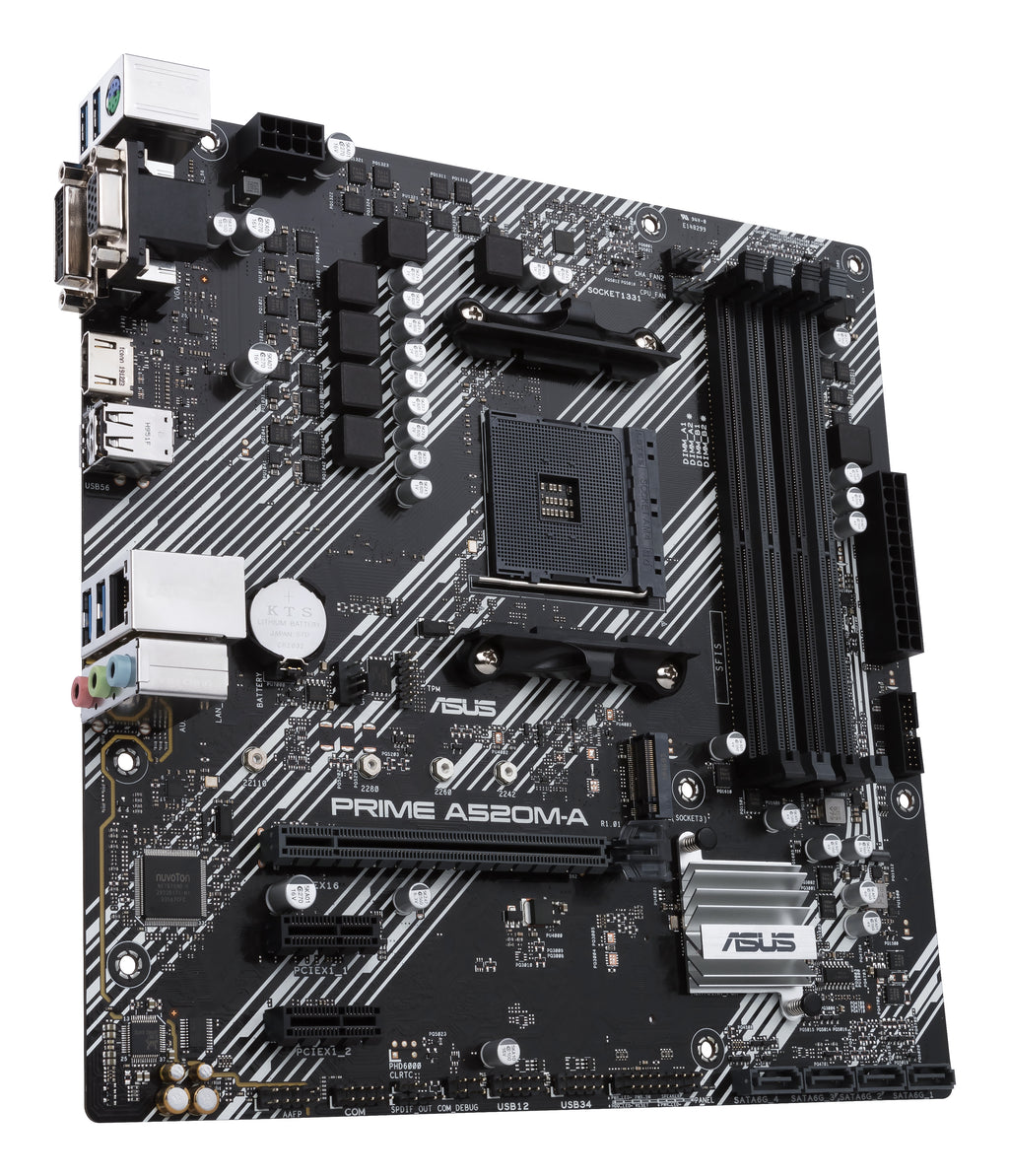 Carte-mère ASUS PRIME A520M-A II Socket AM4 A520