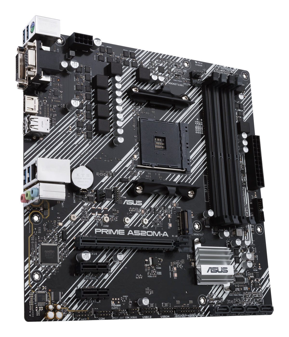 Carte-mère ASUS PRIME A520M-A II Socket AM4 A520