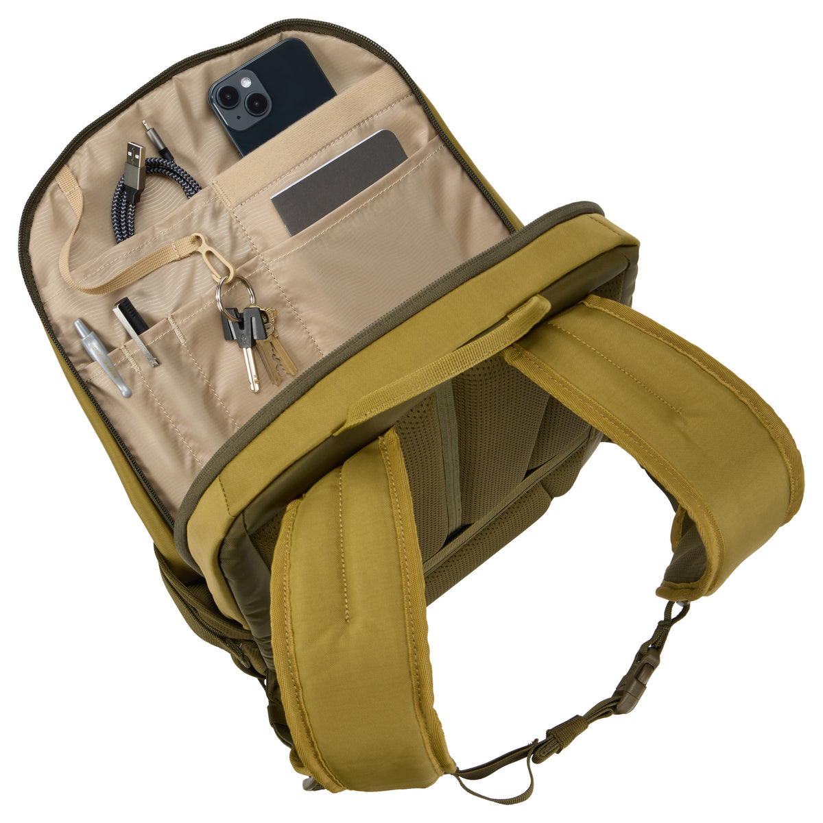 Sac à dos Thule EnRoute 23L pour ordinateur 16" - Vert naturel
