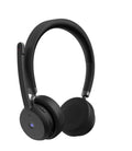 Micro-casque Lenovo Bluetooth certifié Teams - Noir
