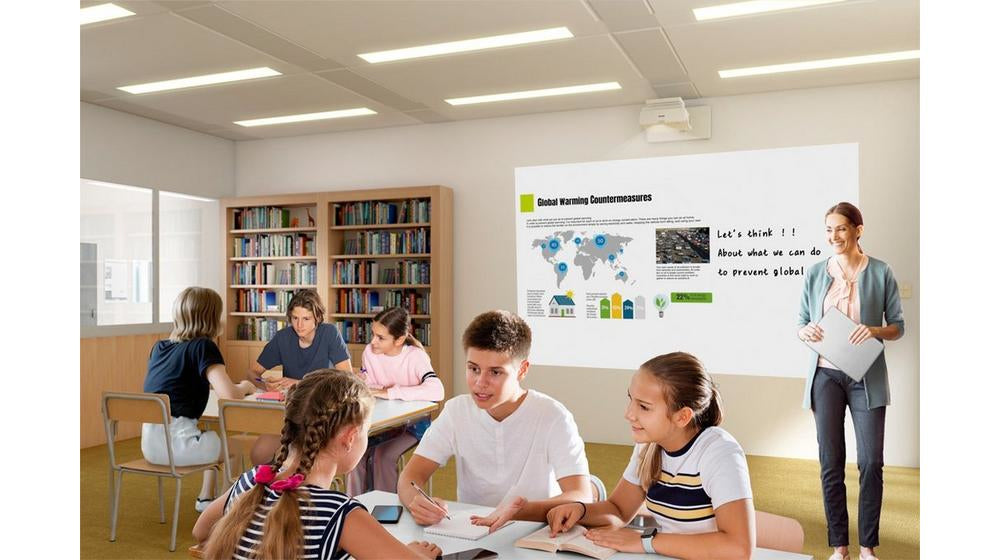 Projecteur Epson 3LCD 4100 Lumens Full HD - Ultra Courte Focale