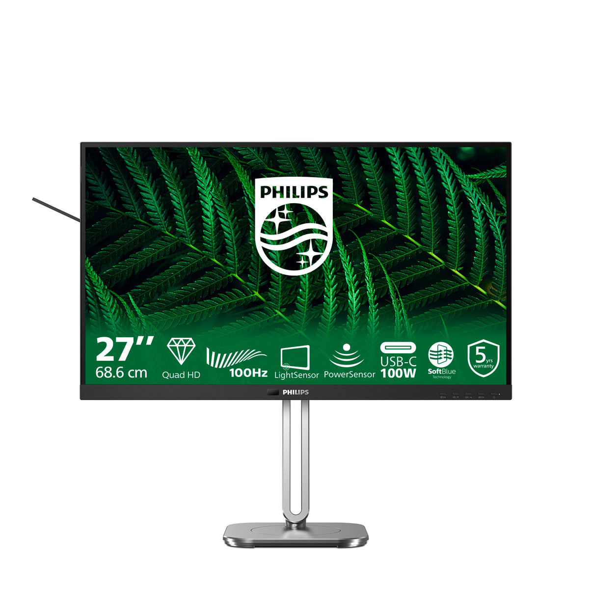 Philips 27B2G5601 - Moniteur QHD 27" 100Hz IPS - USB-C
