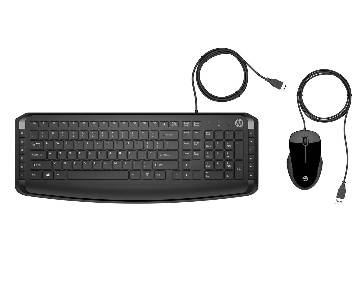 Ensemble clavier souris HP Pavilion 200 USB noir AZERTY