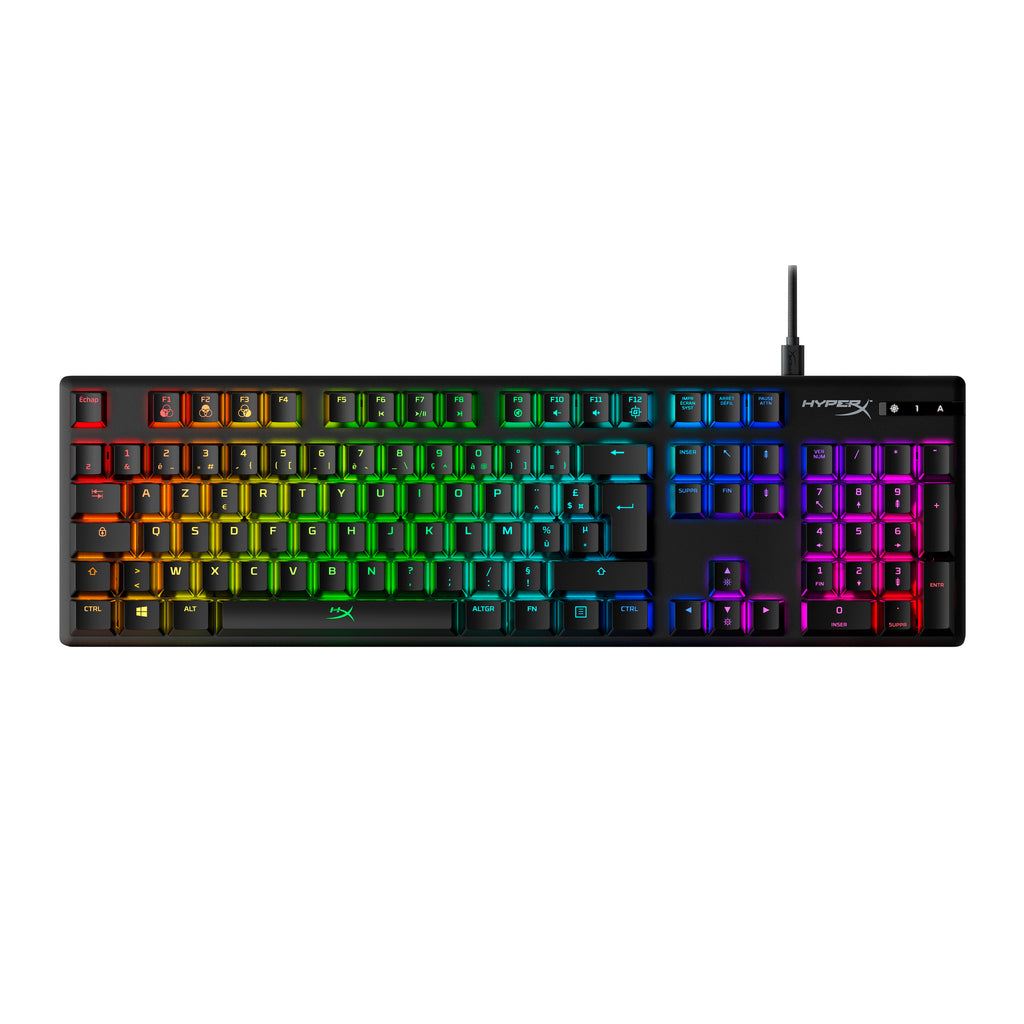 Clavier gaming HyperX Origins AZERTY rétroéclairé noir