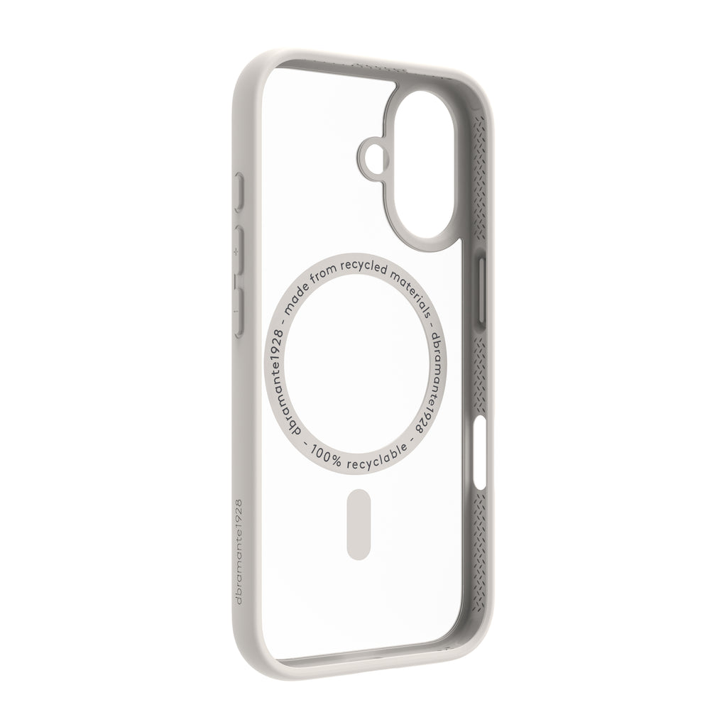 Coque iPhone 17 MagSafe blanc - DBRAMANTE1928