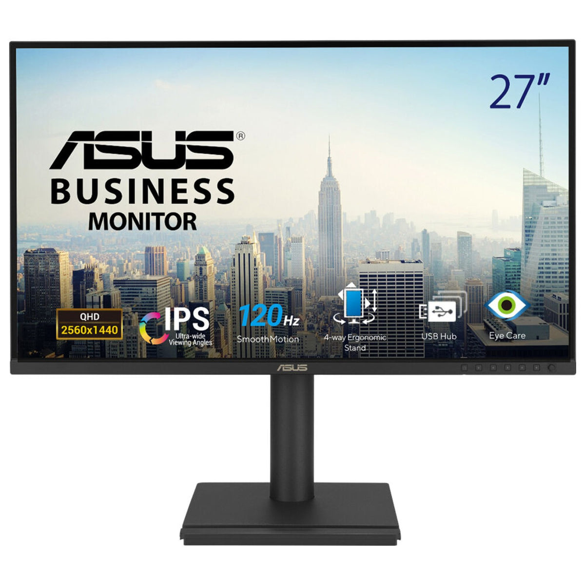 ASUS BE27AQG Écran 27" QHD 120Hz IPS - Achetez en ligne