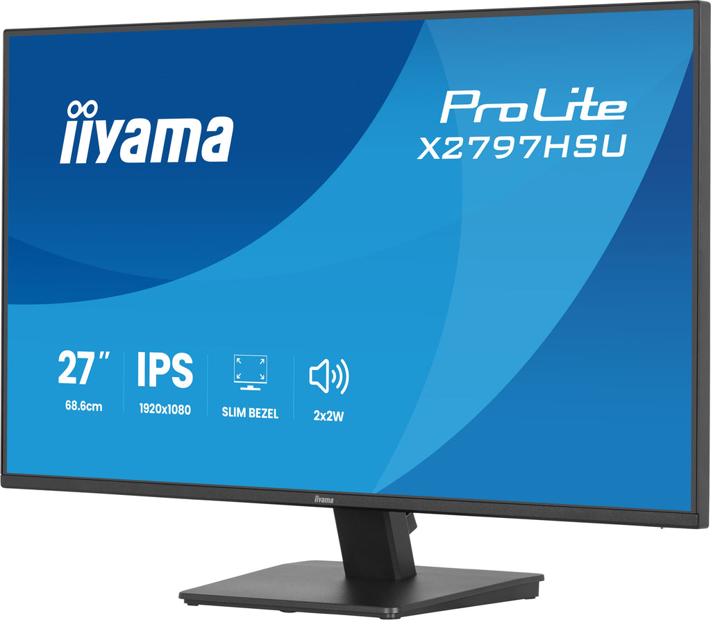 Écran LED IIYAMA 27" Full HD 120 Hz - ProLite X2797HSU-B1