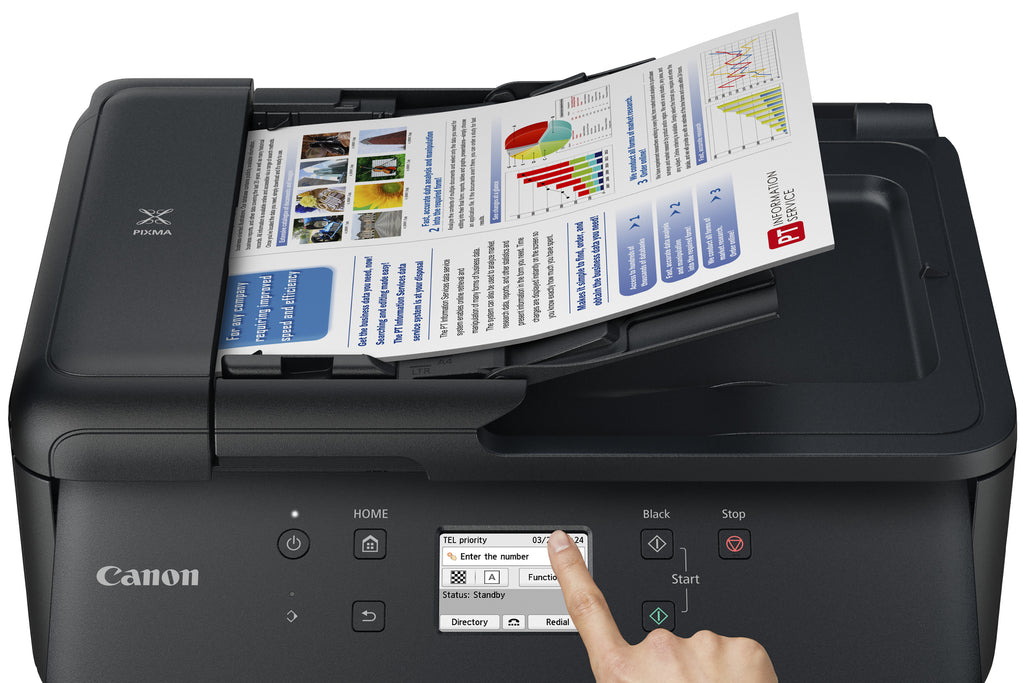 Canon PIXMA TR7650 - Imprimante Multifonctions A4/Legal