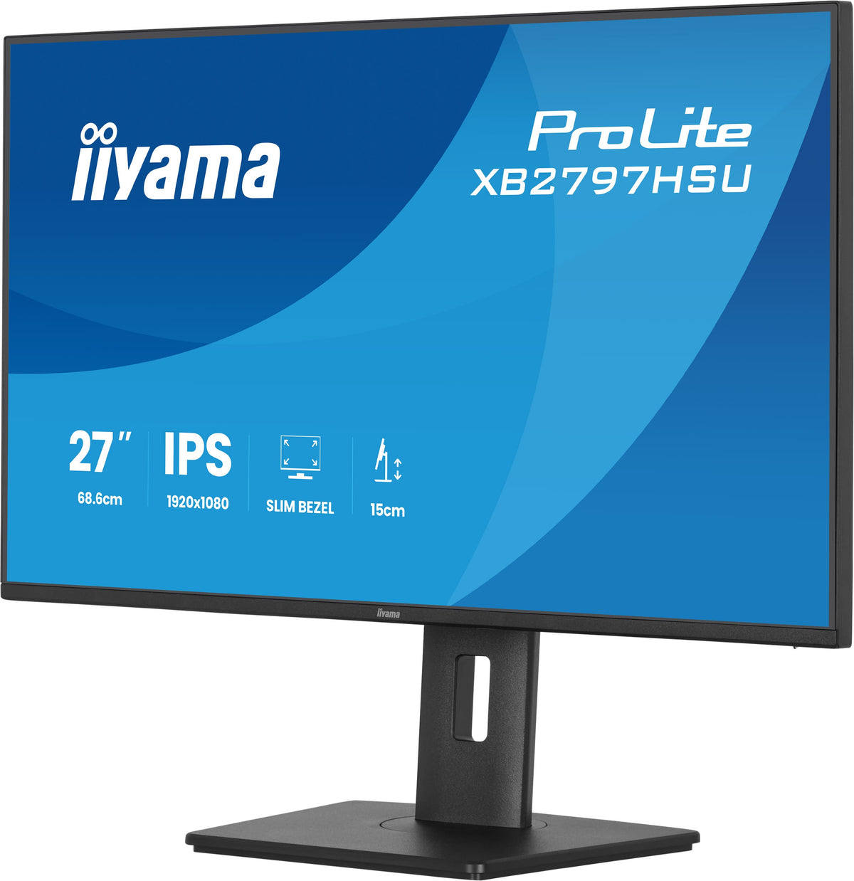 Écran LED 27" Full HD 120Hz IPS - iiyama ProLite XB2797HSU-B1