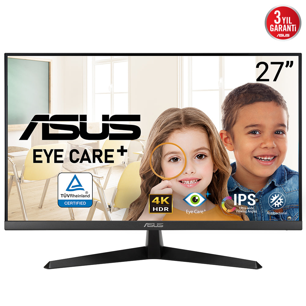 Écran ASUS 27" 4K UHD - VY27UQ - 60Hz - IPS - HDR10