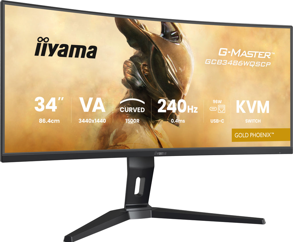 IIYAMA G-MASTER Gold Phoenix 34" 240Hz UWQHD - Écran Gaming