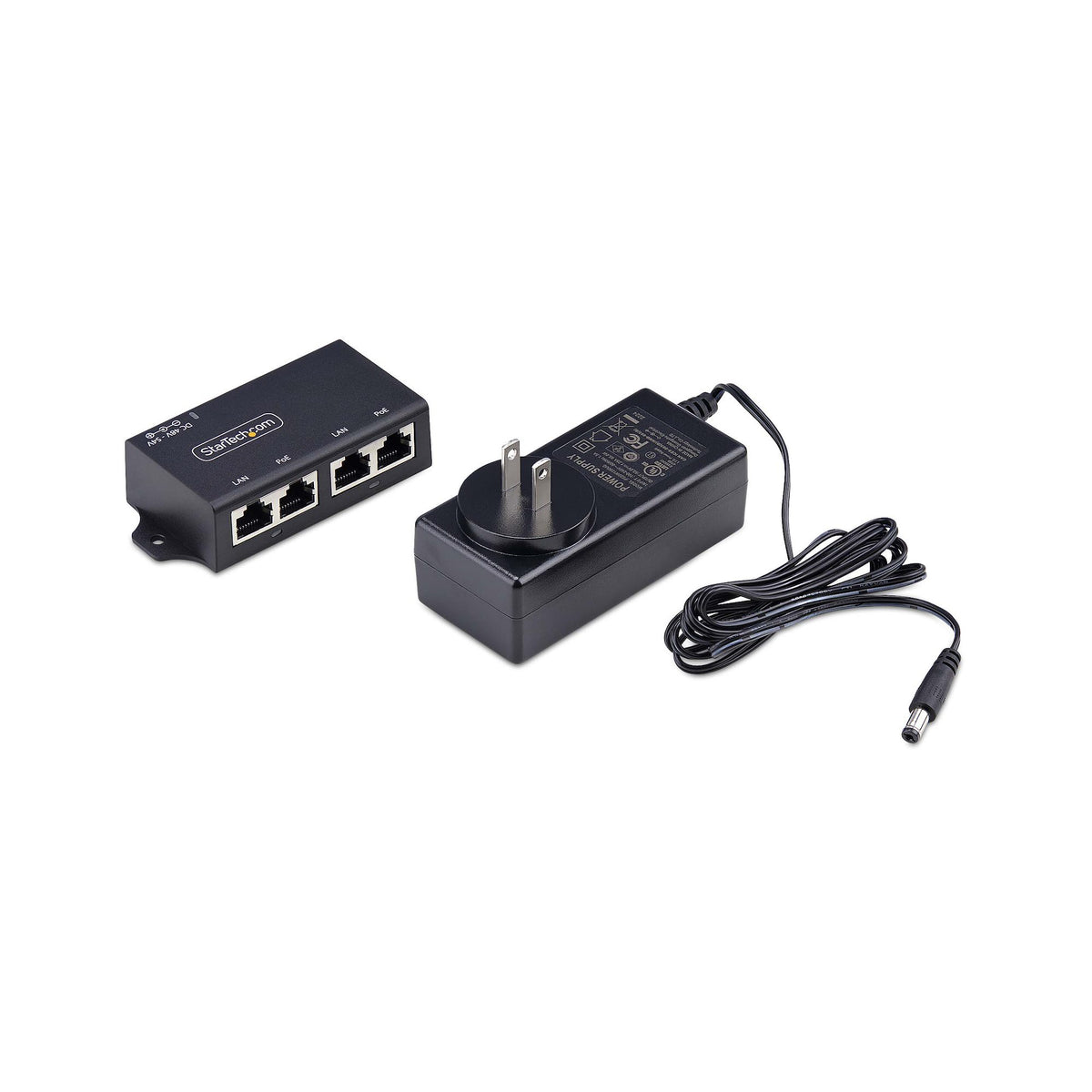 Injecteur PoE+ 2 ports 30W StarTech - UK/Europe