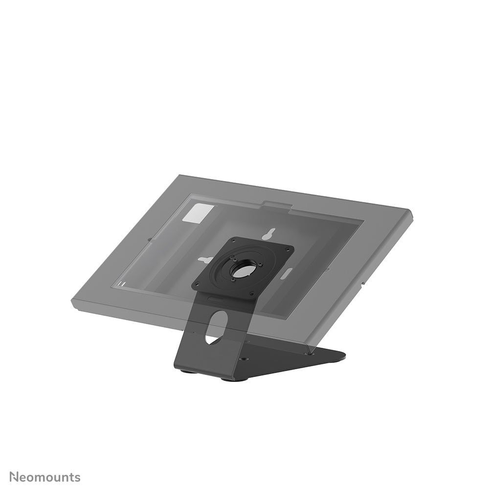 Pied tablette acier noir 75x75mm - Neomounts DS15-629BL1