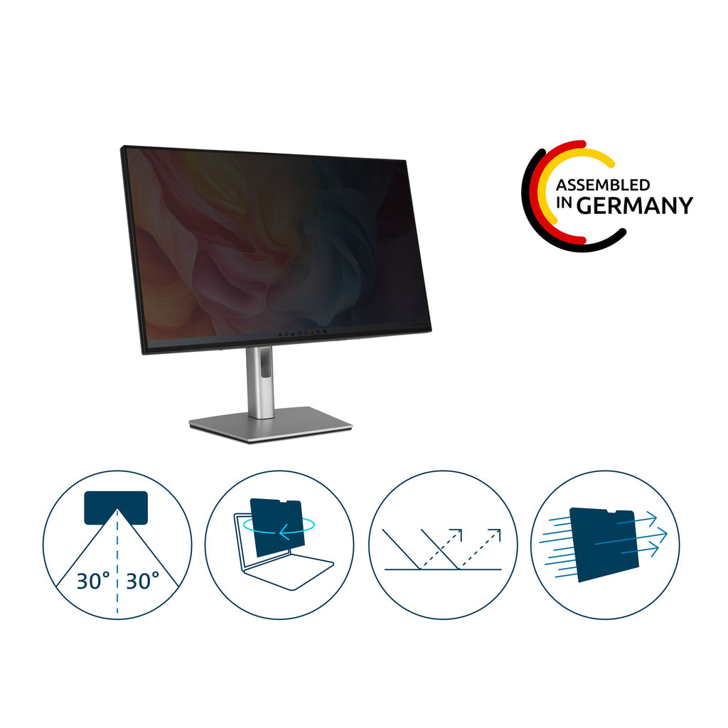 Filtre anti-indiscrétion Kensington 24" - Confidentialité garantie