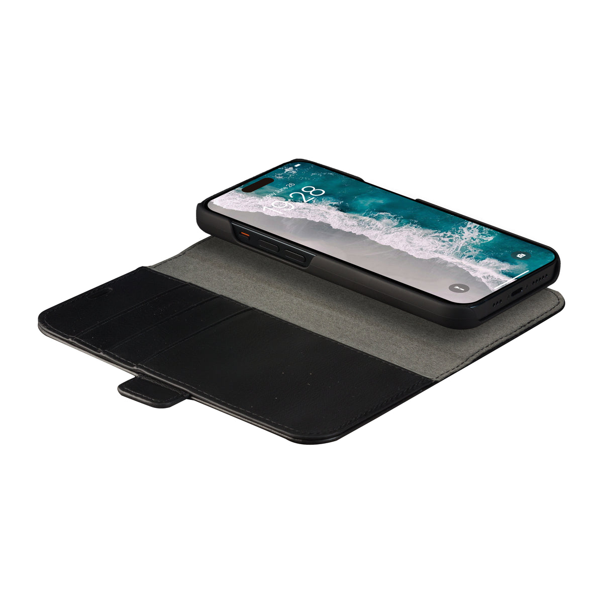 Étui iPhone 13 à 17e noir - DBRAMANTE1928