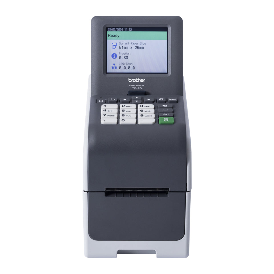 Brother TD-2350DSA203 Imprimante étiquettes/reçus Noir & Blanc